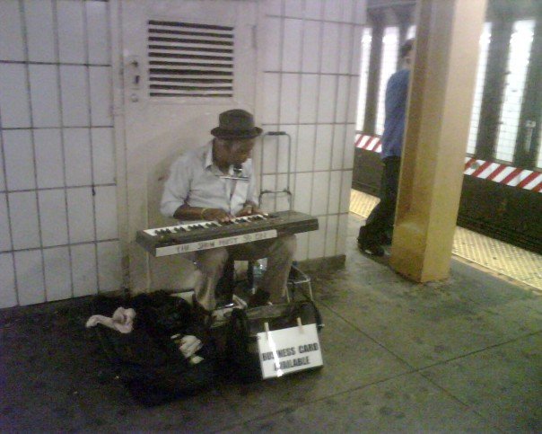 Archive photograph from Subway Performers